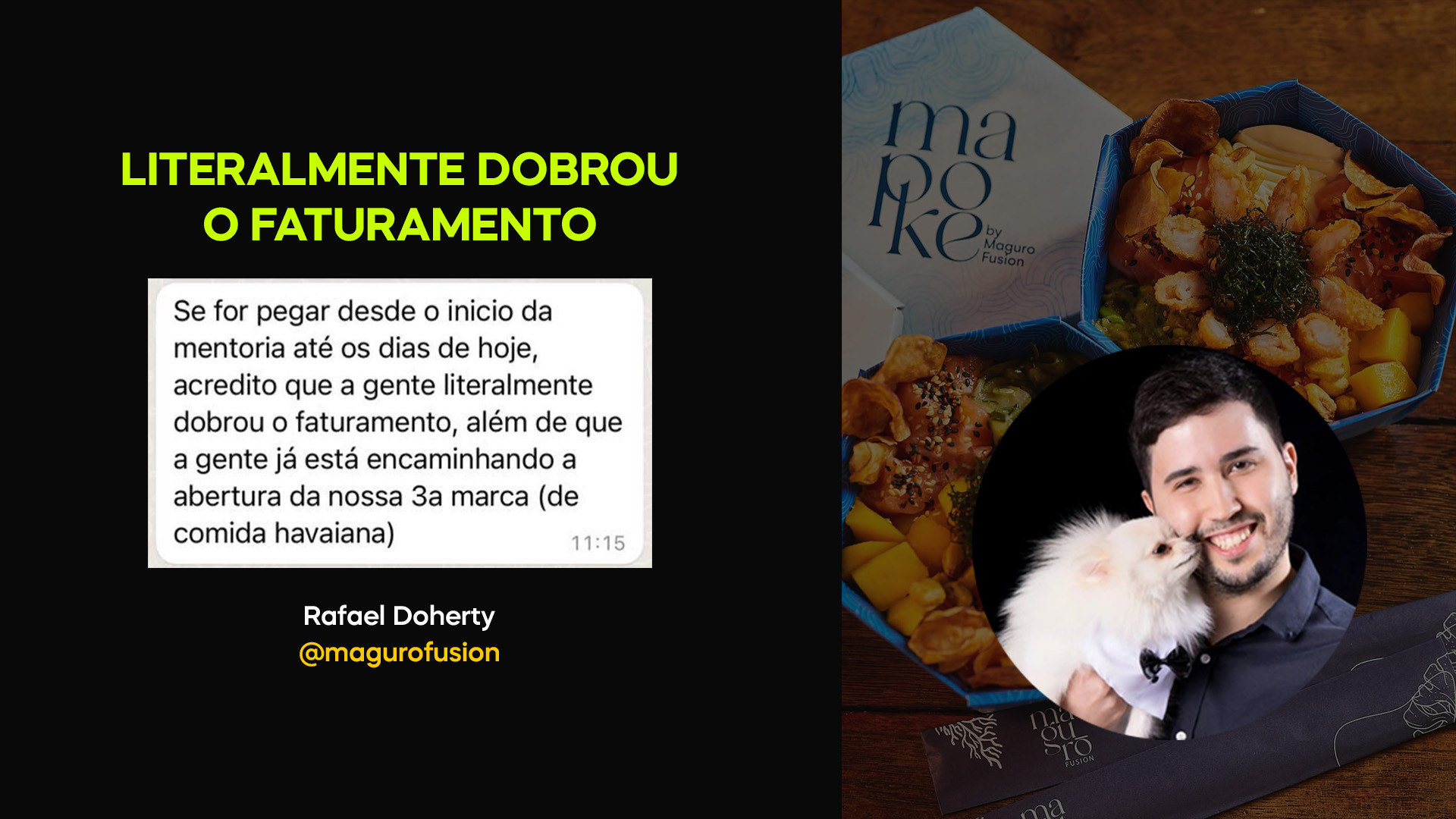 Depoimento de cliente