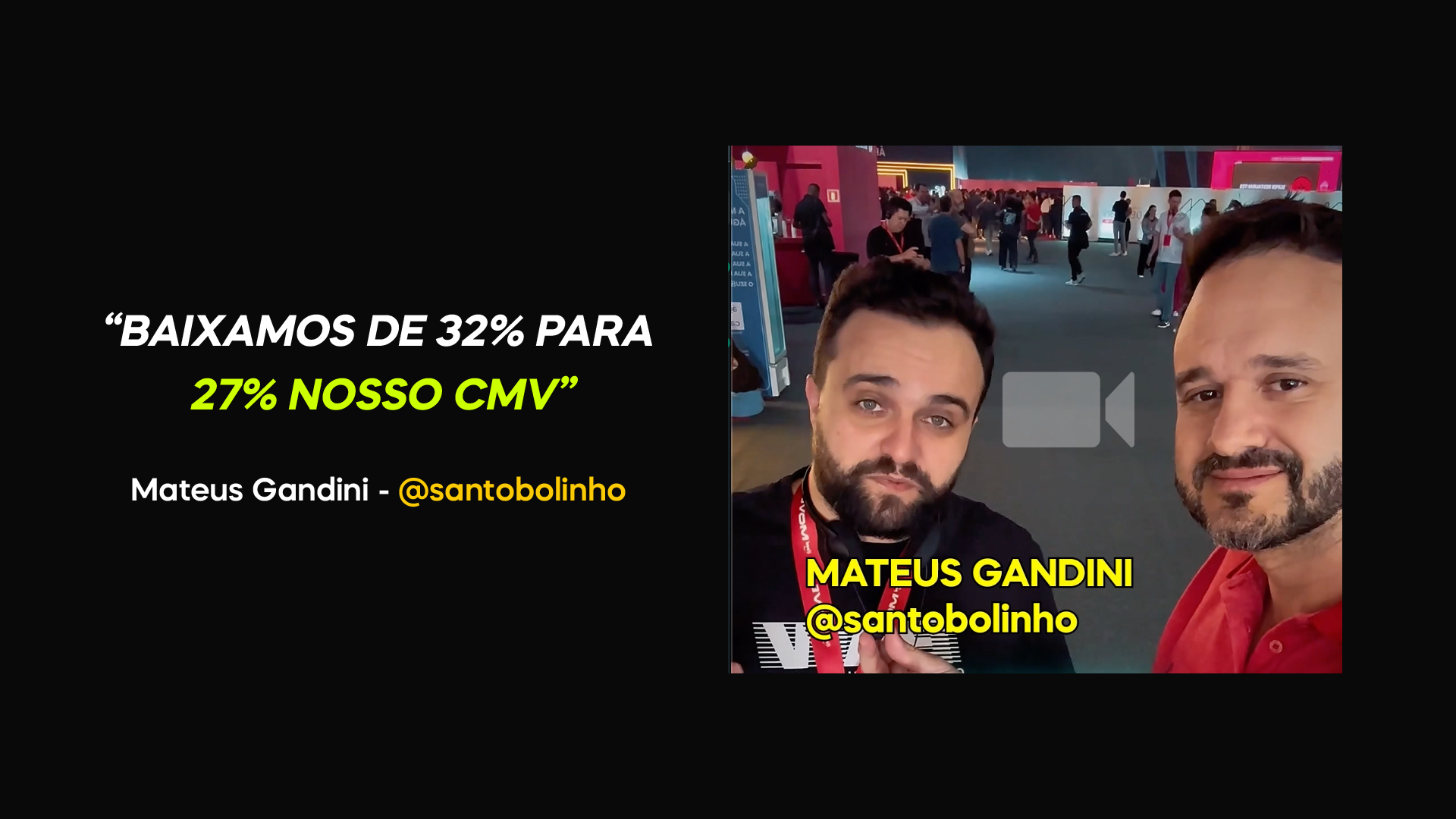 Depoimento de cliente