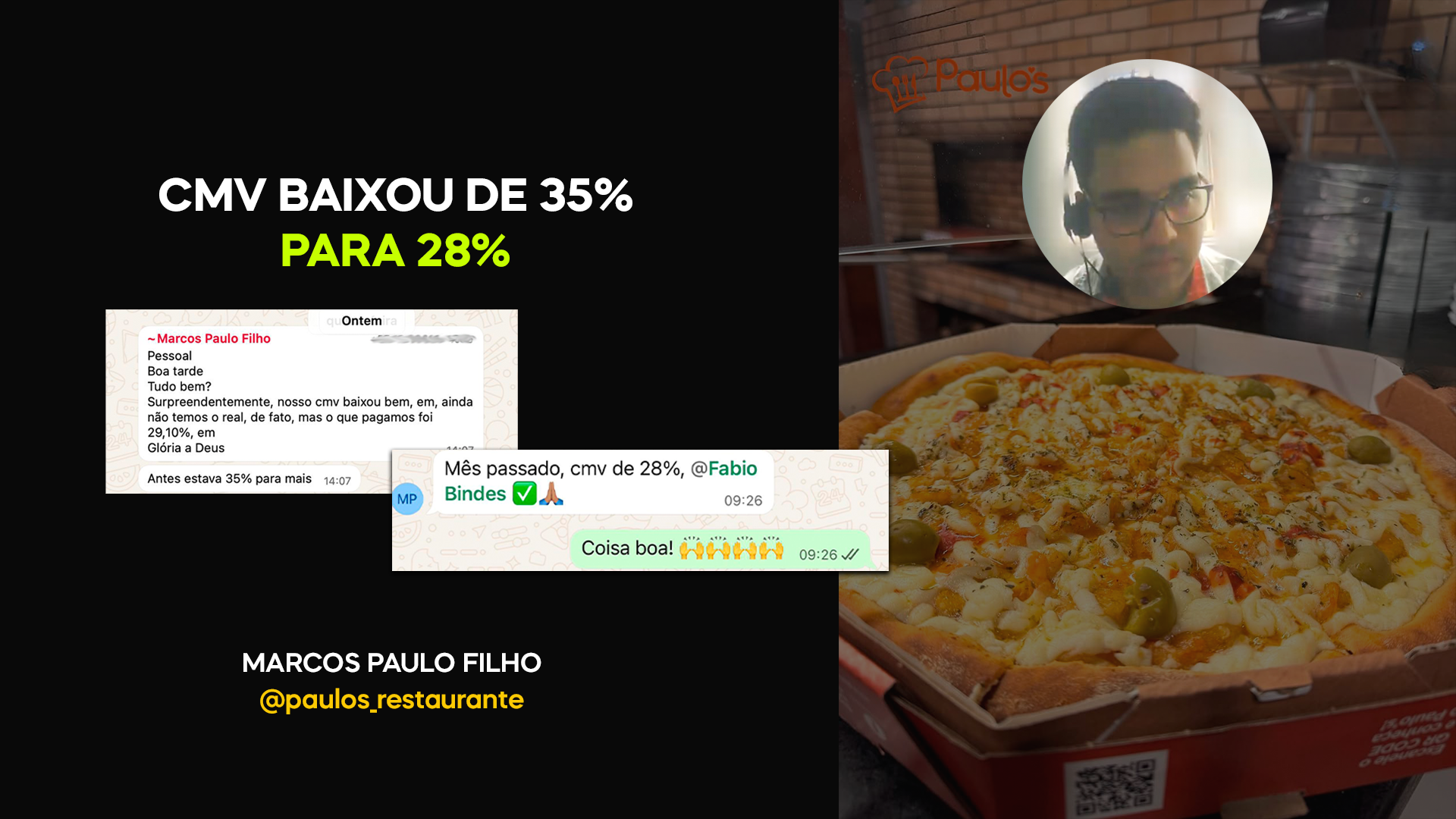 Depoimento de cliente