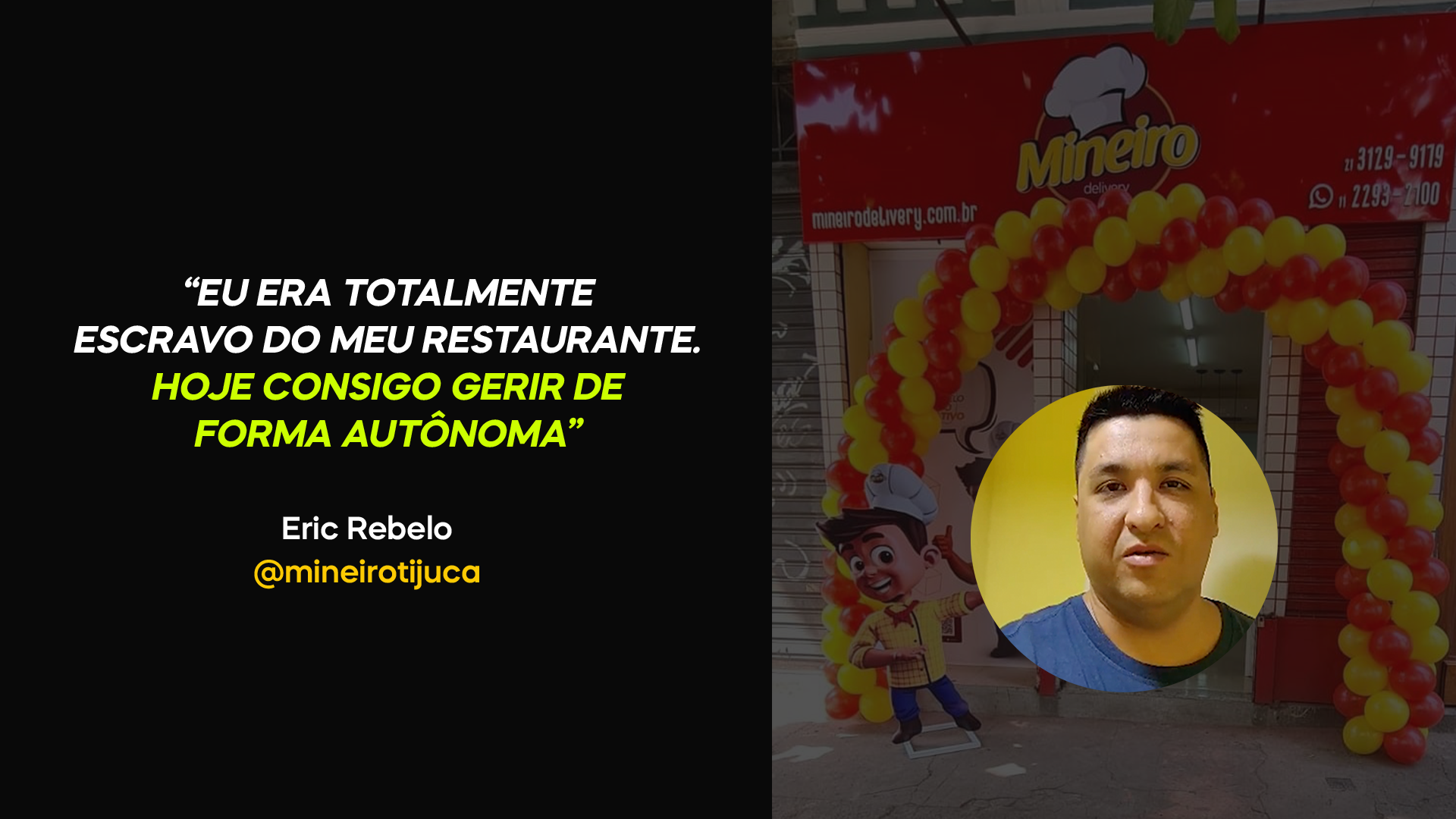 Depoimento de cliente